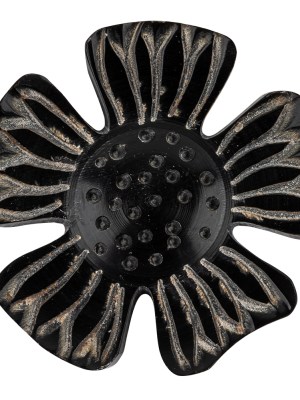 Engraved Natural Horn Button – 64L/40.5mm Engraved Natural Horn Button – 64L/40.5mm