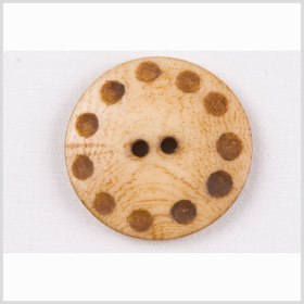 Natural Bone 2-Hole Button – 38L/24mm Natural Bone 2-Hole Button – 38L/24mm