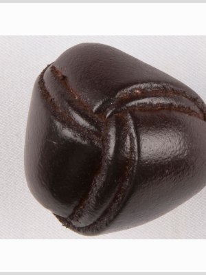 Antique Leather Button – 40L/25.5mm Antique Leather Button – 40L/25.5mm