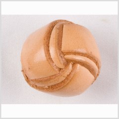 Natural Leather Button – 24L/15mm Natural Leather Button – 24L/15mm