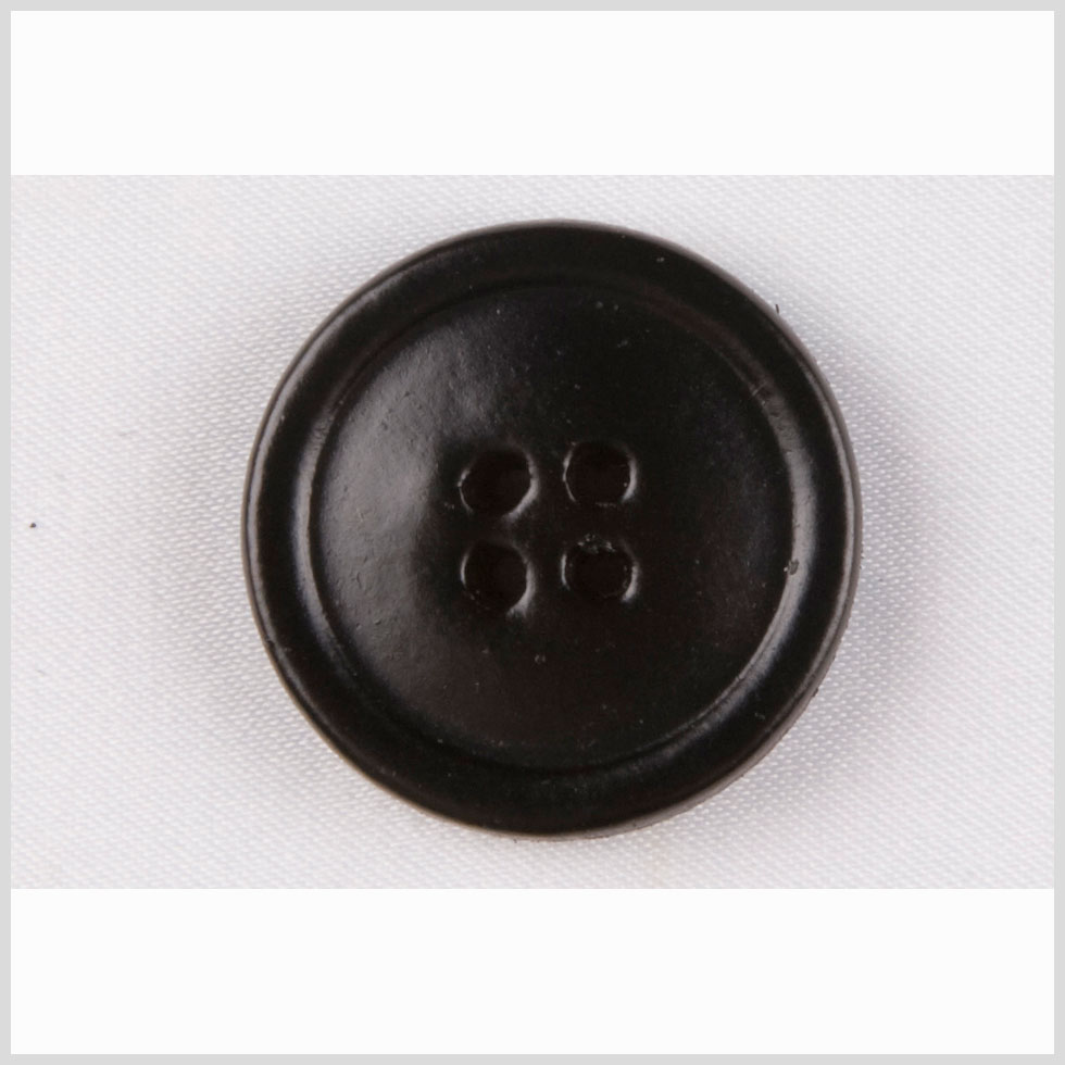 Black Leather Button – 32L/20mm Black Leather Button – 32L/20mm