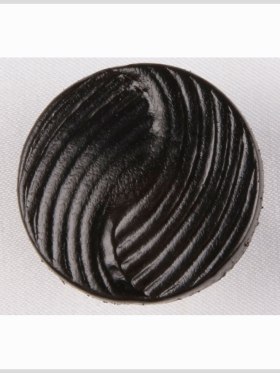 Black Leather Button – 24L/15mm Black Leather Button – 24L/15mm