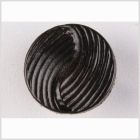 Black Leather Button – 32L/20mm Black Leather Button – 32L/20mm