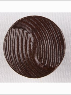 Antique Leather Button – 24L/15mm Antique Leather Button – 24L/15mm