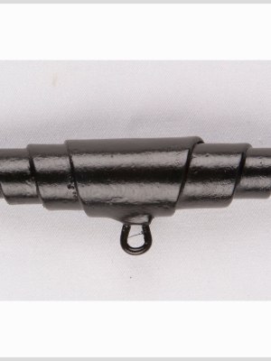 Black Wrapped Leather Toggle – 98L/63mm Black Wrapped Leather Toggle – 98L/63mm