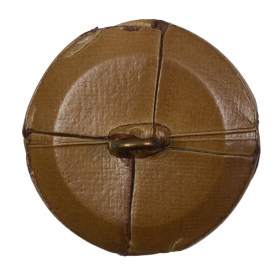 Natural Leather Shank Back Button – 54L/34mm Natural Leather Shank Back Button – 54L/34mm