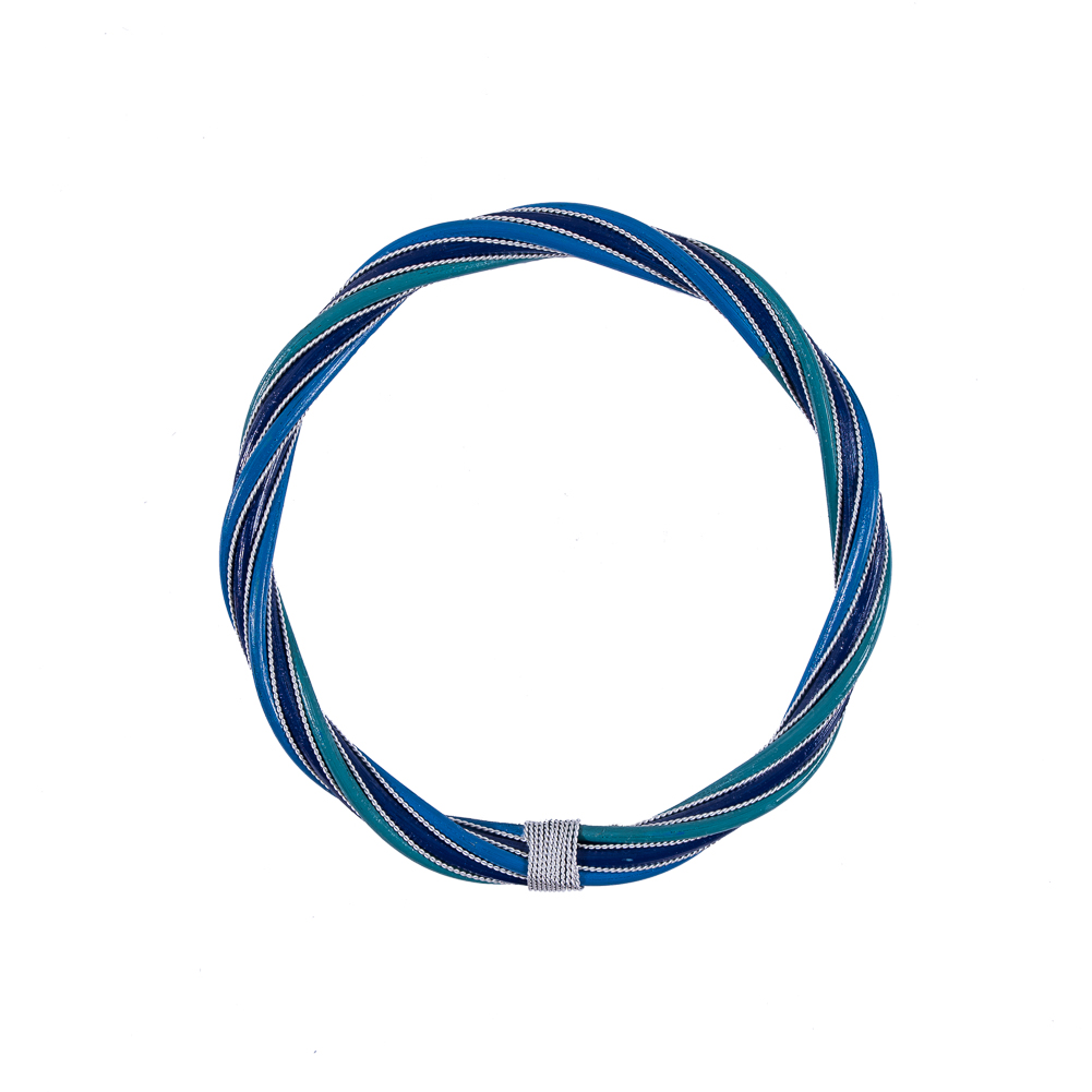 Blue Combo Rattan Handle – 6.5″ Blue Combo Rattan Handle – 6.5″