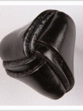 Black Leather Button – 32L/20mm Black Leather Button – 32L/20mm