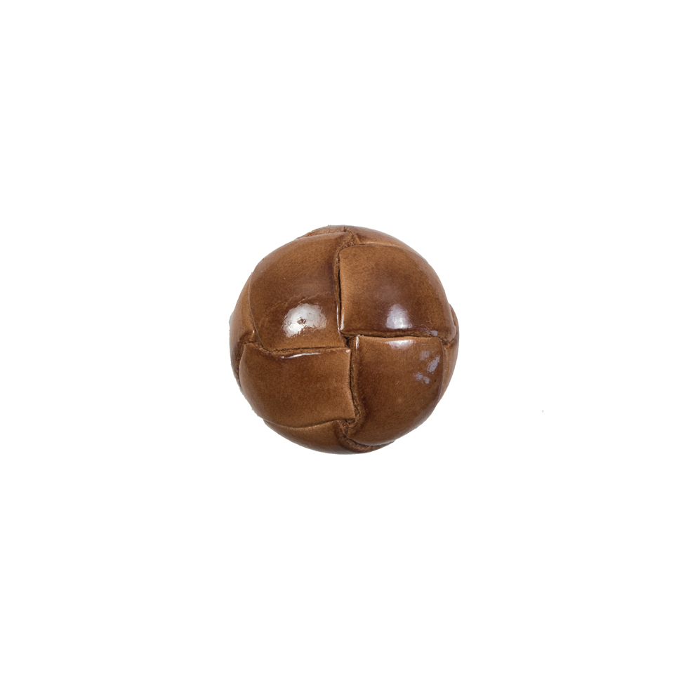 Lacquered Natural Leather Button – 20L/12.5mm Lacquered Natural Leather Button – 20L/12.5mm