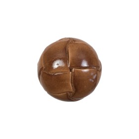 Lacquered Natural Leather Button – 32L/20mm Lacquered Natural Leather Button – 32L/20mm