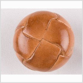 Lacquered Natural Leather Button – 40L/25.5mm Lacquered Natural Leather Button – 40L/25.5mm