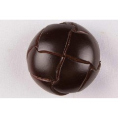 Antique Leather Button – 20L/12.5mm Antique Leather Button – 20L/12.5mm