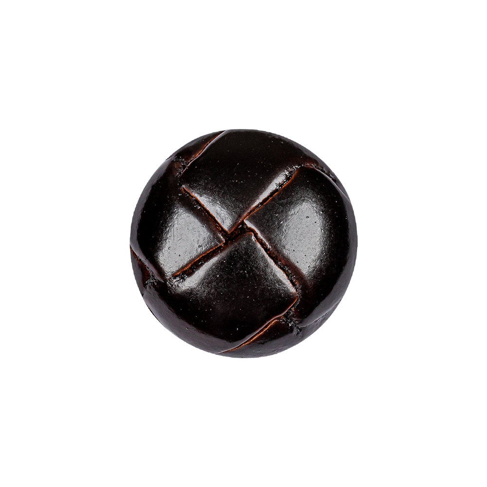 Antique Leather Button – 32L/20mm Antique Leather Button – 32L/20mm