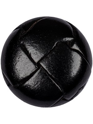 Black Leather Button – 45L/29mm Black Leather Button – 45L/29mm