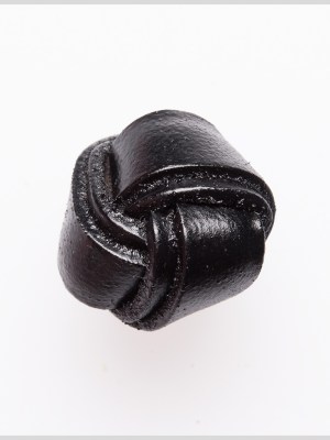 Black Leather Button – 34L/21.5mm Black Leather Button – 34L/21.5mm