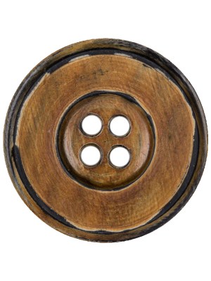 Brown Horn Coat Button – 44L/28mm Brown Horn Coat Button – 44L/28mm