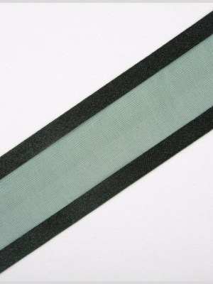 Hunter Green Sheer Ribbon with Double Faced Satin Edge – 1.5″ Hunter Green Sheer Ribbon with Double Faced Satin Edge – 1.5″