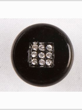 Black/Crystal Crystal Button – 28L/18mm Black/Crystal Crystal Button – 28L/18mm