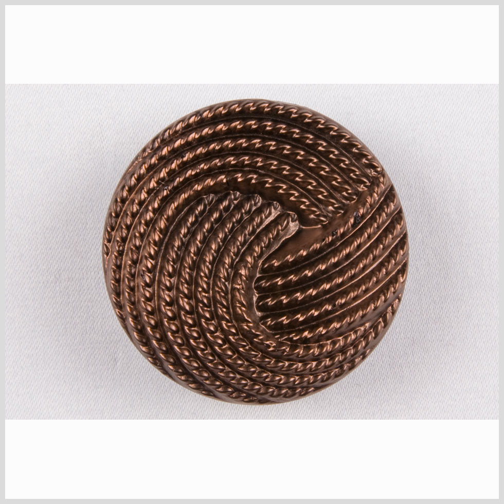 Copper Knotted Glass Shank Back Button – 54L/34mm Copper Knotted Glass Shank Back Button – 54L/34mm