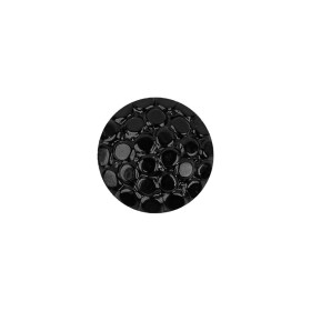 Black Glass Button – 22L/14mm Black Glass Button – 22L/14mm