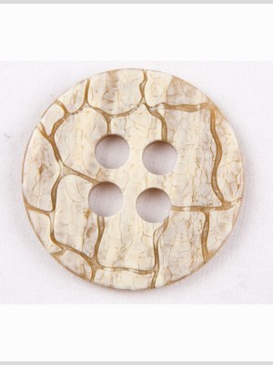 Beige Plastic Coat Button – 44L/28mm Beige Plastic Coat Button – 44L/28mm
