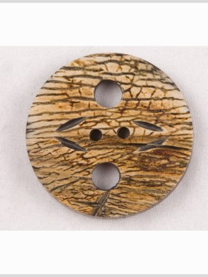 Natural Horn Button – 40L/25.5mm Natural Horn Button – 40L/25.5mm