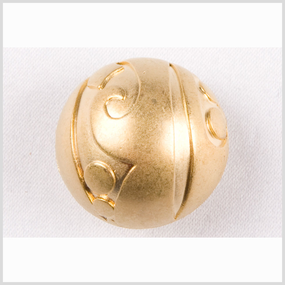 Gold Matte Metal Button – 28L/18mm Gold Matte Metal Button – 28L/18mm