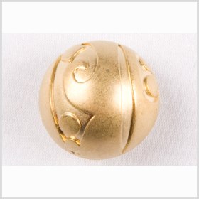 Gold Matte Metal Button – 36L/23mm Gold Matte Metal Button – 36L/23mm