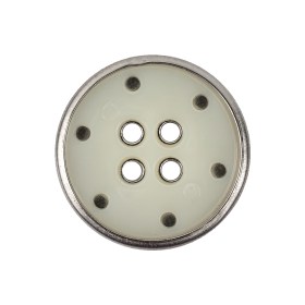 New Silver Metal Coat Button – 40L/25.5mm New Silver Metal Coat Button – 40L/25.5mm