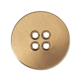 Gold Matte Brass Metal Coat Button – 44L/28mm Gold Matte Brass Metal Coat Button – 44L/28mm