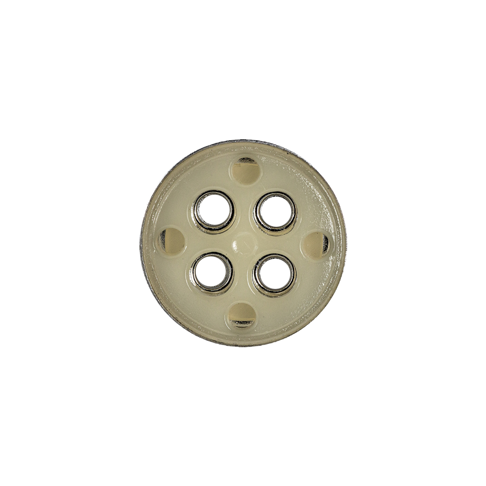 Silver Matte Nickel Metal Coat Button – 28L/18mm Silver Matte Nickel Metal Coat Button – 28L/18mm