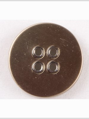 Silver Matte Nickel Metal Coat Button – 32L/20mm Silver Matte Nickel Metal Coat Button – 32L/20mm