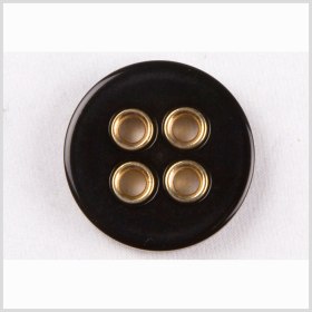 Black Plastic Button – 32L/20mm Black Plastic Button – 32L/20mm