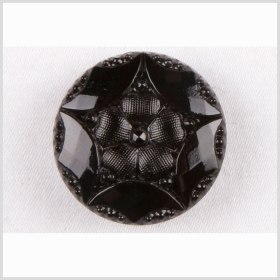 Black Glass Button – 22L/14mm Black Glass Button – 22L/14mm