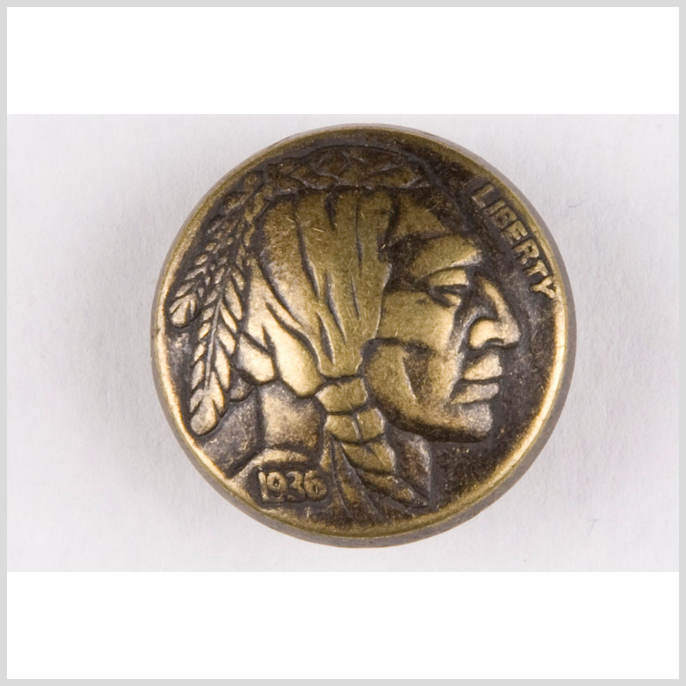 Gold Metal Button – 32L/20mm Gold Metal Button – 32L/20mm