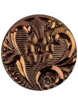 Copper Glass Button – 44L/28mm Copper Glass Button – 44L/28mm