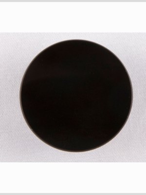 Black Glass Button – 36L/23mm Black Glass Button – 36L/23mm