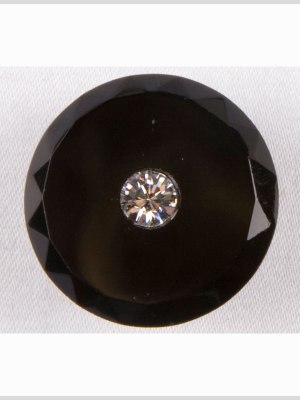 Black/Crystal Crystal Button – 36L/23mm Black/Crystal Crystal Button – 36L/23mm