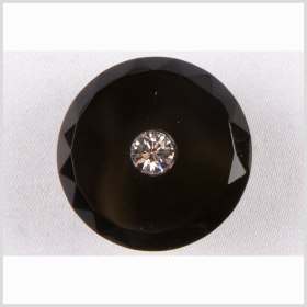 Black/Crystal Crystal Button – 36L/23mm Black/Crystal Crystal Button – 36L/23mm