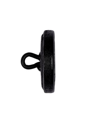 Black Leather Button – 36L/23mm Black Leather Button – 36L/23mm