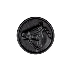 Black Leather Button – 36L/23mm Black Leather Button – 36L/23mm