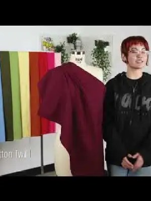 Organic Cotton Twill – Marine Blue – Stratton Collection Organic Cotton Twill – Marine Blue – Stratton Collection