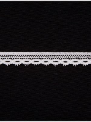 1/2″ White Solid Fine Lace 1/2″ White Solid Fine Lace