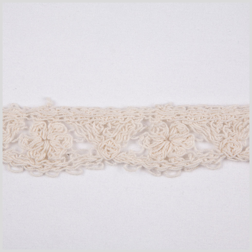 1.25″ Natural Crochet Lace 1.25″ Natural Crochet Lace