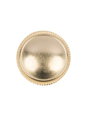 Matte Gold Brushed Metal Shank Back Button – 32L/20mm Matte Gold Brushed Metal Shank Back Button – 32L/20mm