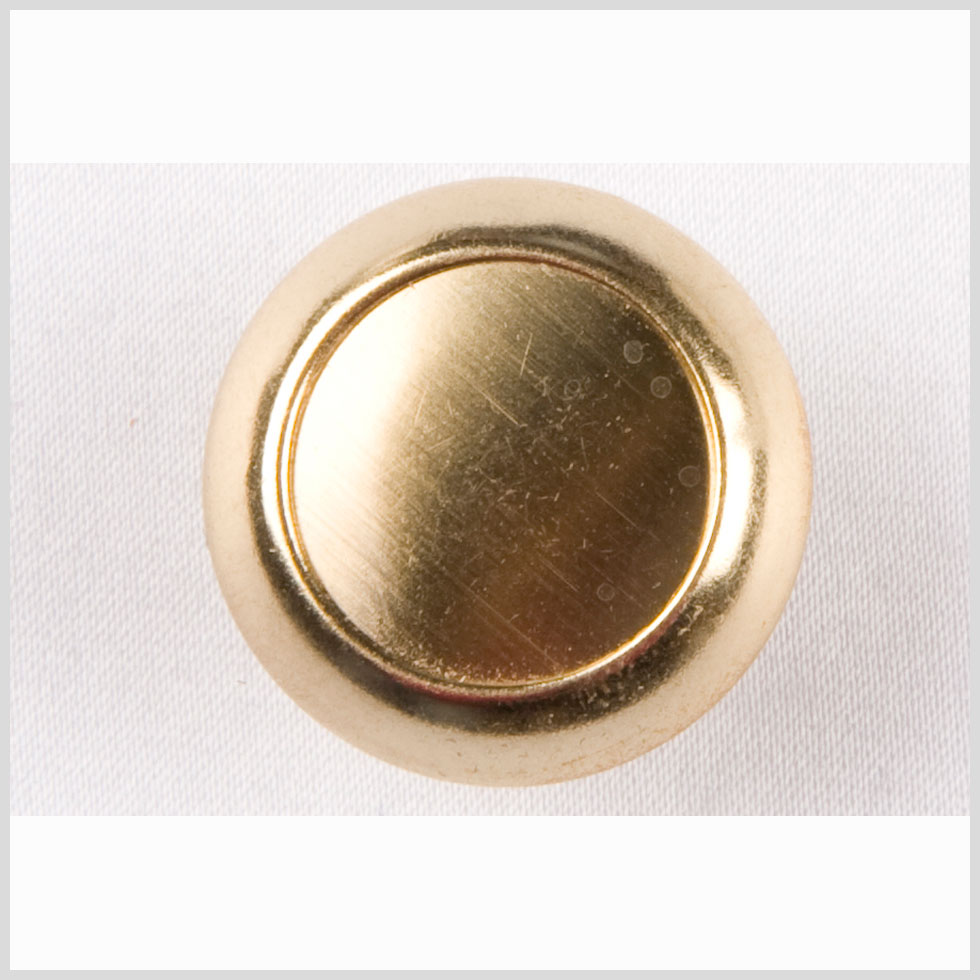 Gold Matte Metal Button – 24L/15mm Gold Matte Metal Button – 24L/15mm