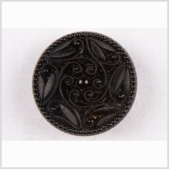 Black Glass Button – 28L/18mm Black Glass Button – 28L/18mm