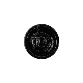 Black/Platinum Glass Button – 28L/18mm Black/Platinum Glass Button – 28L/18mm