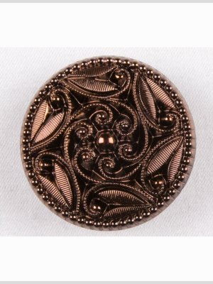 Copper Glass Button – 22L/14mm Copper Glass Button – 22L/14mm