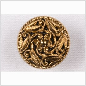 Black/Gold Glass Button – 28L/18mm Black/Gold Glass Button – 28L/18mm